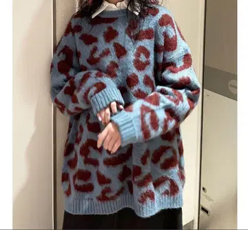 jouetie 자카드 패턴 니트