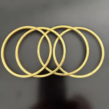 골드 뱅글 4개 세트