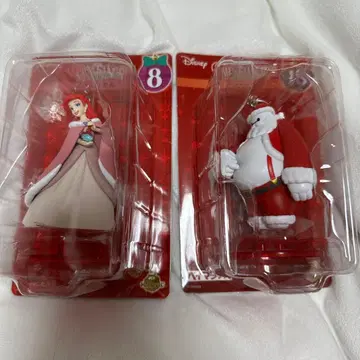 디즈니 크리스마스 오너먼트 복권 2025 아리엘, 베이맥스 세트