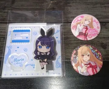 그 비스크 돌은 사랑을 한다 키타가와 마린 캔뱃지 아크릴 스탠드 팝업