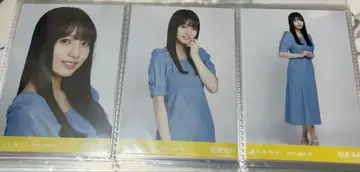 노기자카 우미베 아카리 데님 원피스 컴프