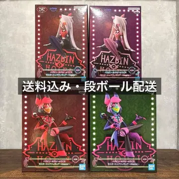 해즈빈 호텔에 오신 것을 환영합니다 모니터 탑 피규어 4종 세트