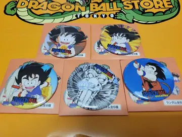 손오공 드래곤볼 캔뱃지 5종류 드래곤볼 스토어