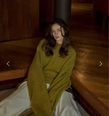 soerte 오버 사이즈 부클레 니트