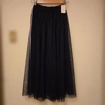 MYLANKA 밀라노 튤 사이드 라인 스커트