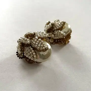 MIRIAM HASKELL vintage pearl earrings