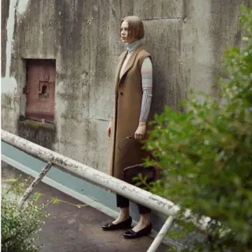 새상품 스티븐 앨런 울 베스트 코트 베스트