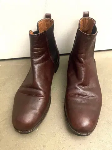 마가렛호웰 사이드 고어 부츠 천연 가죽 25 MARGARET HOWELL