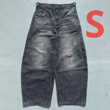 9090 Rhinestone Gila Gila Denim Pants