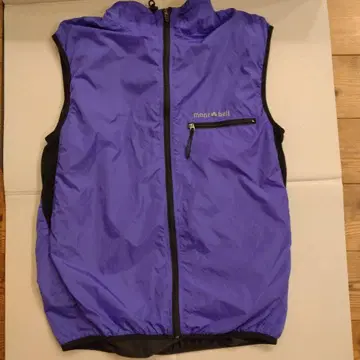 mont-bell 보라색 베스트 M