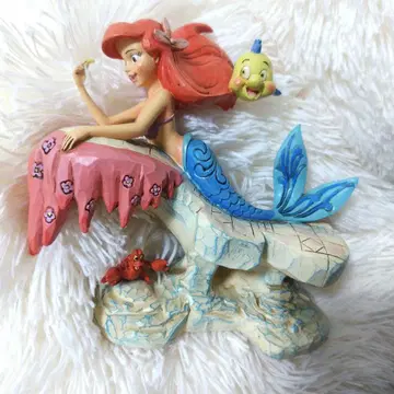 아리엘 피규어 입상 에네스코 디즈니 인어공주 앨리스 라푼젤