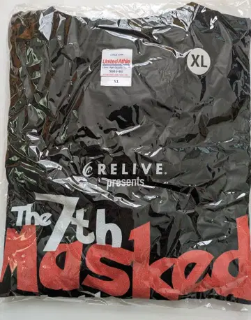 제7회 후쿠멘 월드 리그전 (미치노쿠 프로레슬링) 공식 T셔츠 XL