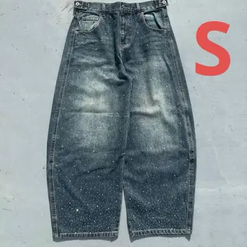 9090 Rhinestone Gila Gila Denim Pants