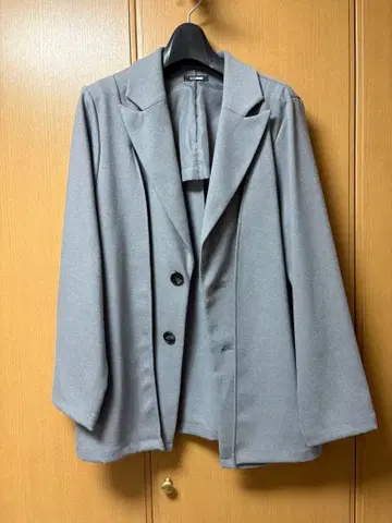 울라이크 2way 자켓 그레이/동창회 셋업