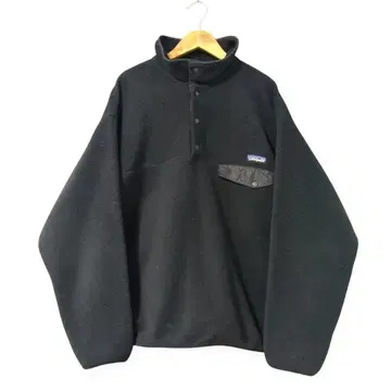 Patagonia 스냅T 올 블랙 L 사이즈