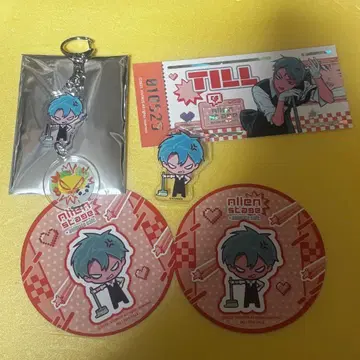 에이리언 스테이지 에이스테 애니카페 아크링 키링 클립 코스터