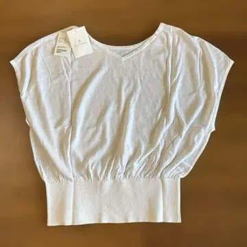 택 포함 새상품 UNITED ARROWS 슬리브리스 T셔츠 프리 사이즈