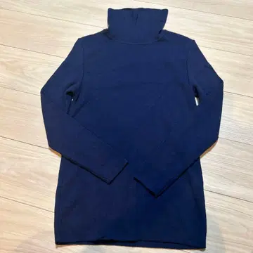 블루브레 BluBre 하이넥 니트 네이비