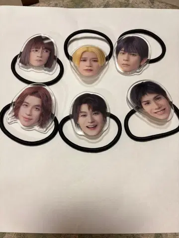 청춘 철도 생머리 머리끈