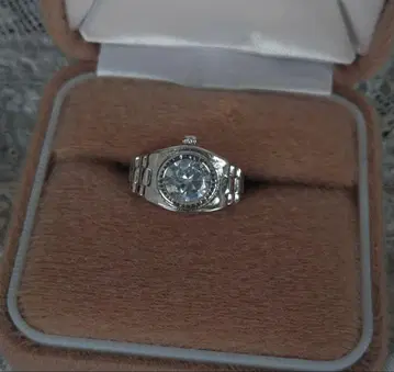 시계 모양 반지