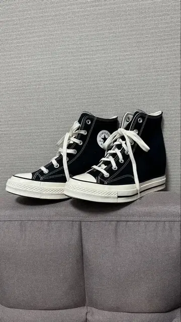 [ 귀중 ] 일본 미발매! 컨버스 척테일러 CT70 WEDGE BLACK