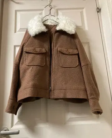 옷깃 보아 블루종 충전솜 아우터