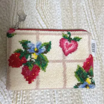 FEILER 딸기 무늬 스트로베리 파우치