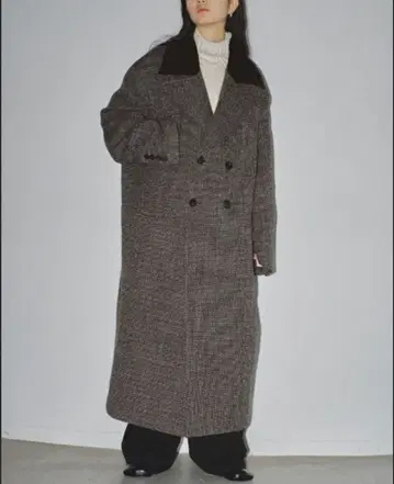 TODAYFUL 더블 컬러 트위드 코트 사이즈 36