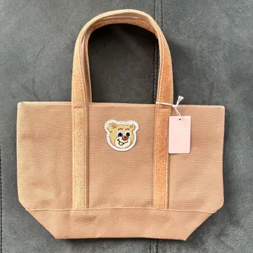 페이러 와펜 토트백 미사용 새상품 올드 테디 베이지