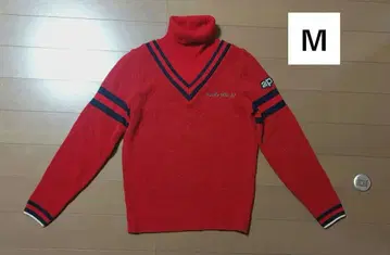 andperse 니트 골프웨어 빨간색 M