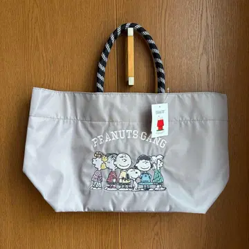 PLAZA 한정판 스누피 PEANUTS 칼리지 토트백