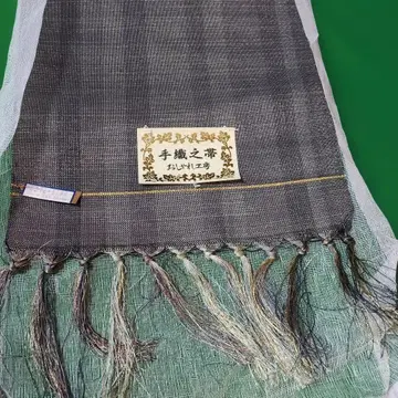 순수 실크 수직 오비 오샤레 공방