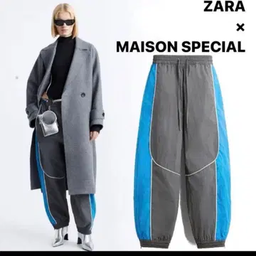 ZARA x MAISON SPECIAL 컬러 블록 조거 팬츠