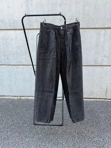 MARKAWARE 키모노 데님 블랙 사이즈 2