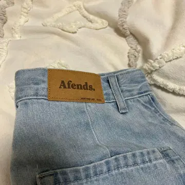 Afends. 스트레이트 데님 26 라이트 블루