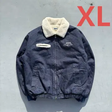 9090 Bullet Logo Boa Denim Jacket