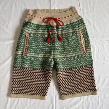 Bernhard Willhelm 2007 S/S 아카이브 니트 숏팬츠