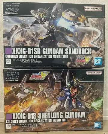 HGAC 건담 산드로 & 셴롱 건담