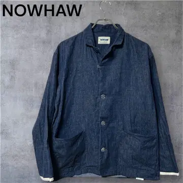 [ NOWHAW ] 데님 워크 자켓 네이비 ( M )