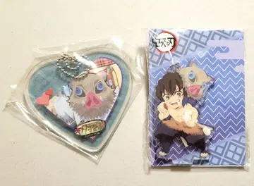 귀멸의 칼날 이노스케 키메츠 학원 발렌타인 아크릴 스탠드 아크릴 참