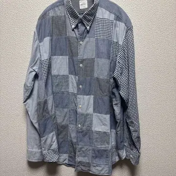 Karl Helmut 체크 무늬 긴팔 셔츠 사이즈 B