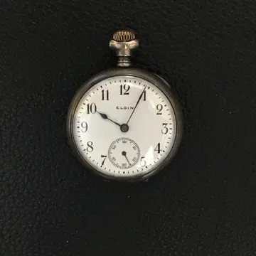 ELGIN 회중시계 silver925 작동품