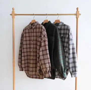 SeaRoomlynn 체크 셔츠