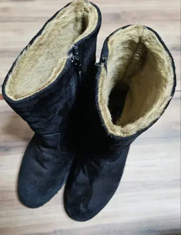 해시퍼피 스웨이드 부츠