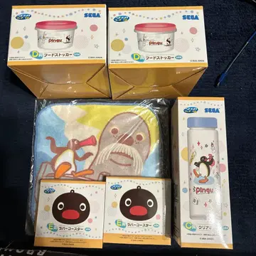 세가 럭키 쿠지 PINGU 핑구 6개 세트