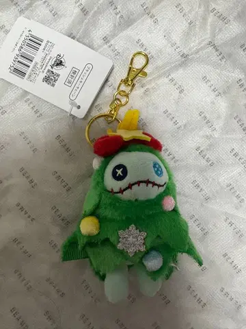 디즈니 스토어 스크램프 플러시 키체인