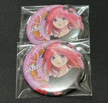 5등분의 신부 아토레 도넛 캔뱃지 니노