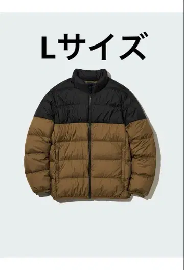 울트라 라이트 다운 자켓 3D 컷 브라운 L