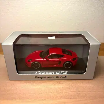 미니 챔피언스 포르쉐 981 케이맨 GTS 1/43 미니카 레드