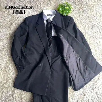 [ 새상품급 ] RING 블랙 포멀 셋업 관혼상제 상복 더블